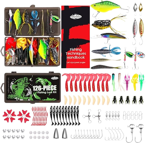 2025 Multi-Lure Collection with VIBs, Frogs, Minnows & Terminal Tackle